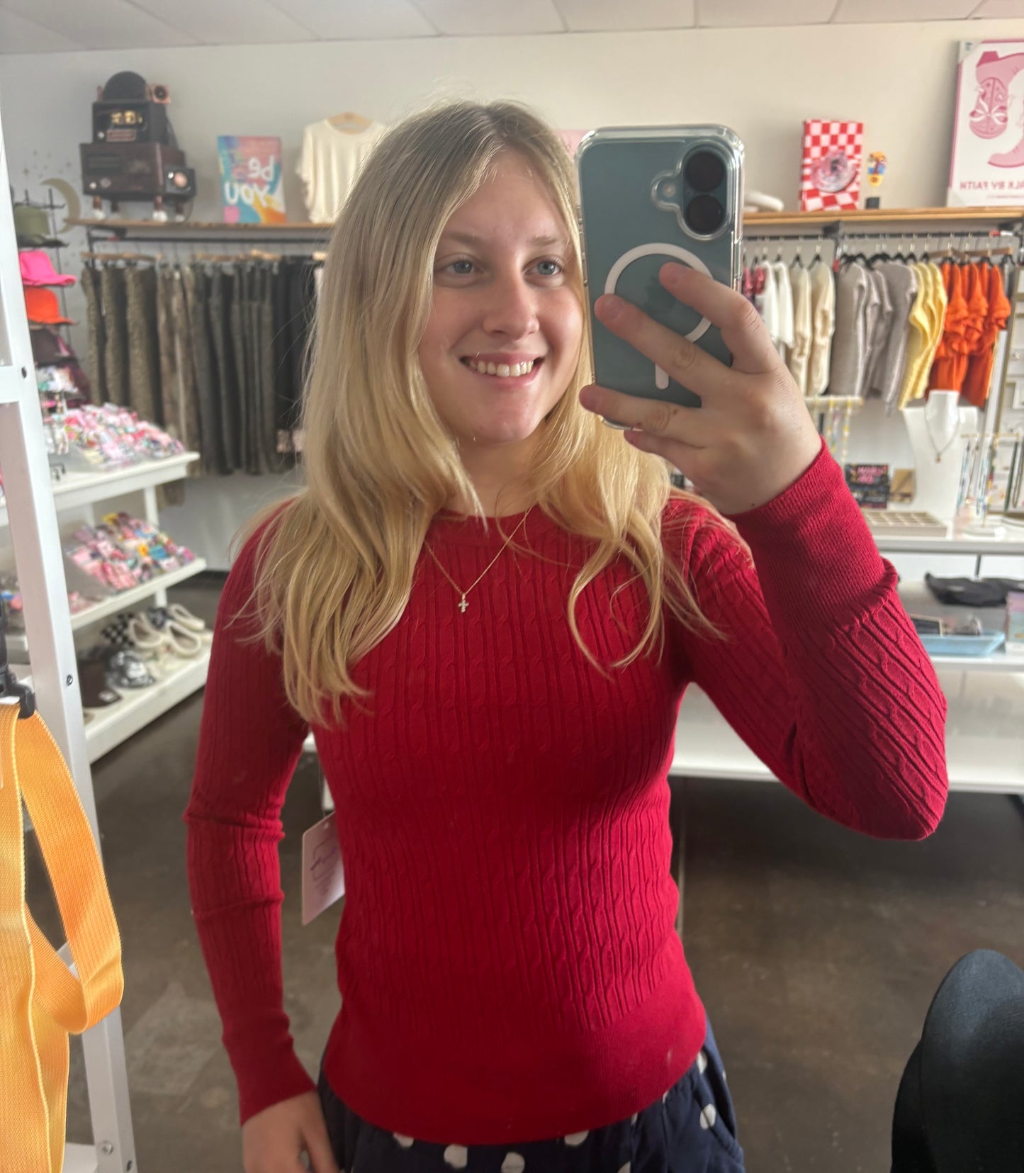 Long sleeve sweater