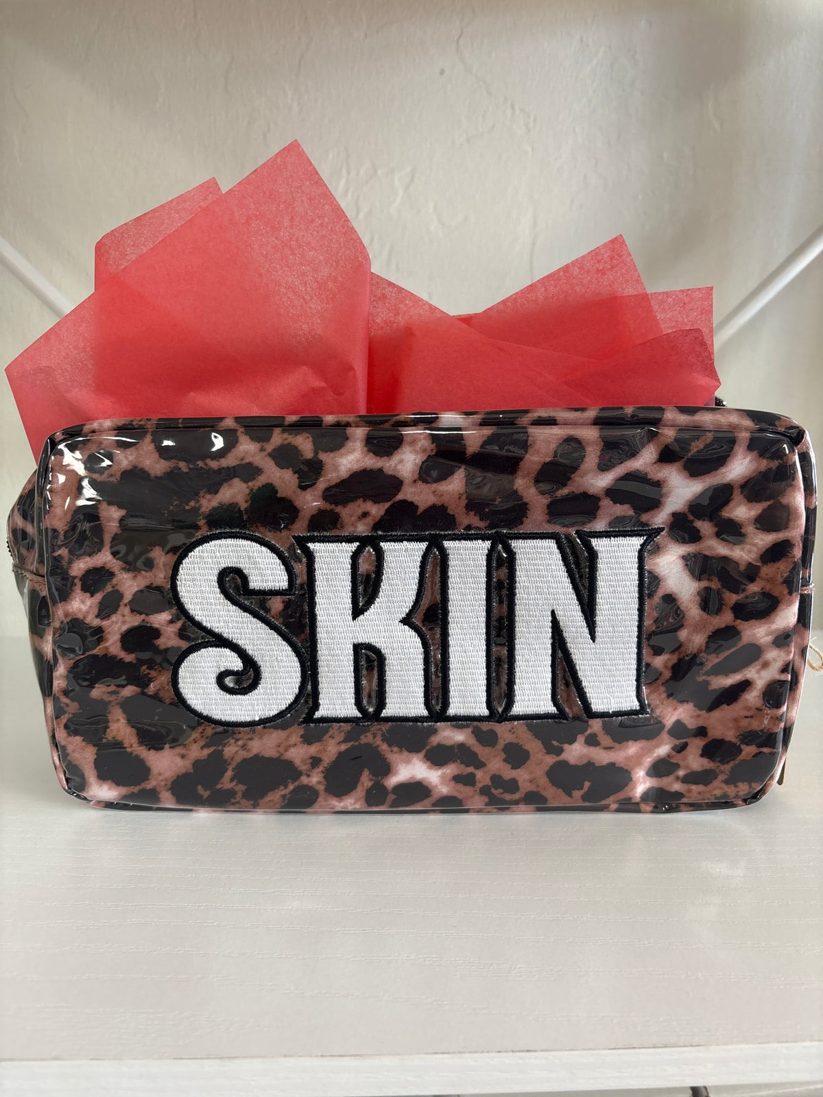 Skin Care Bag/ LEOPARD