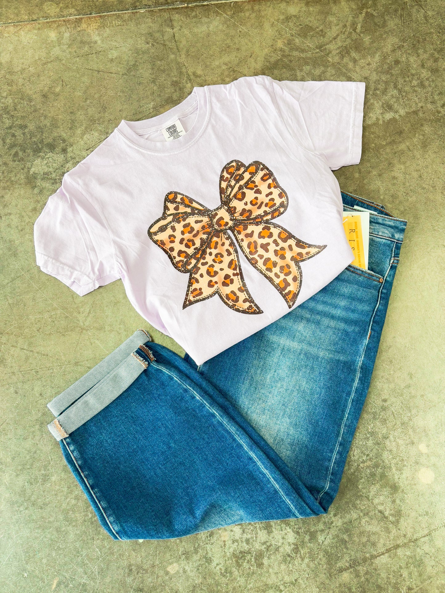Leopard Bow Tee