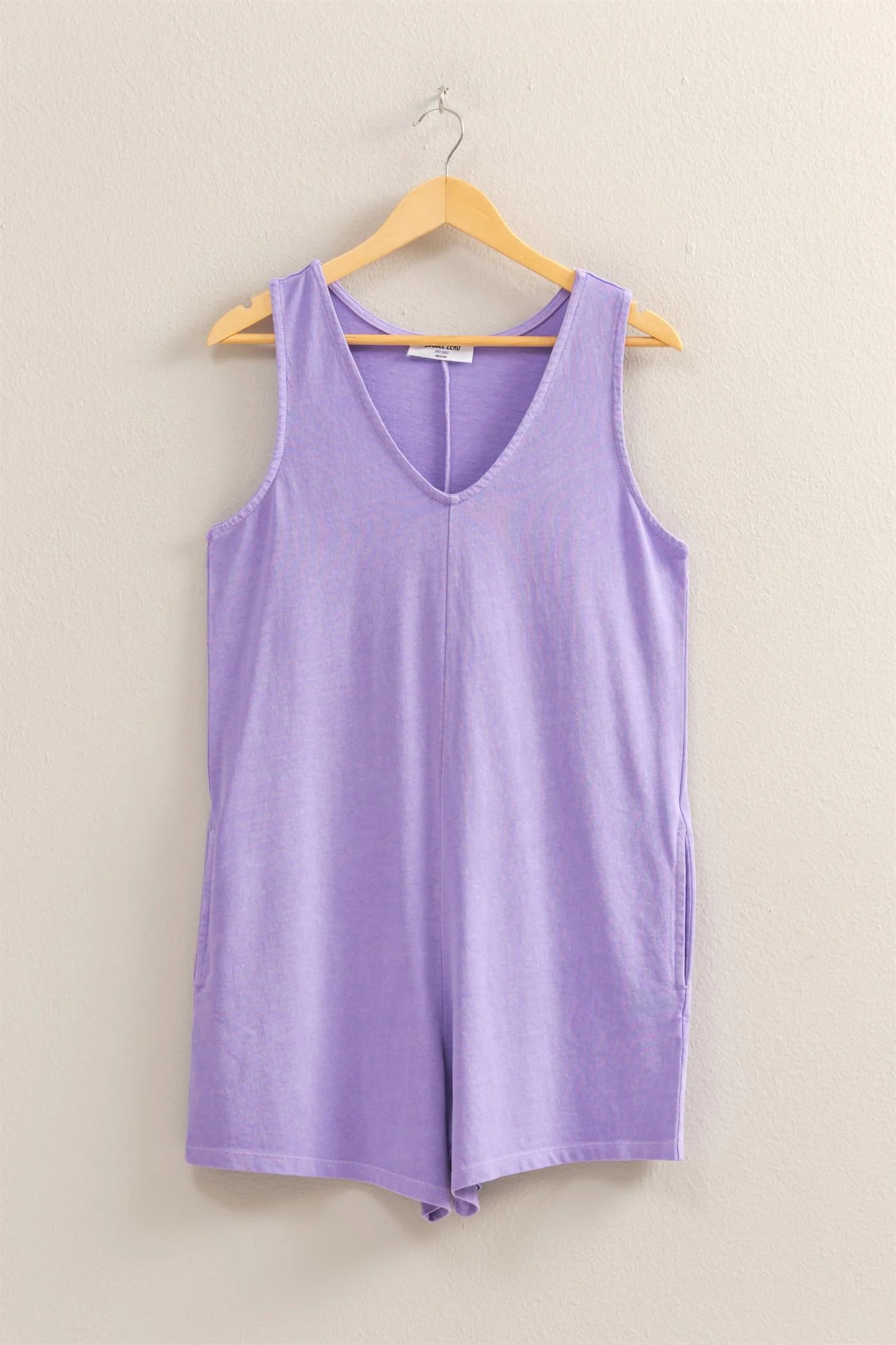 Neck Sleeveless Romper