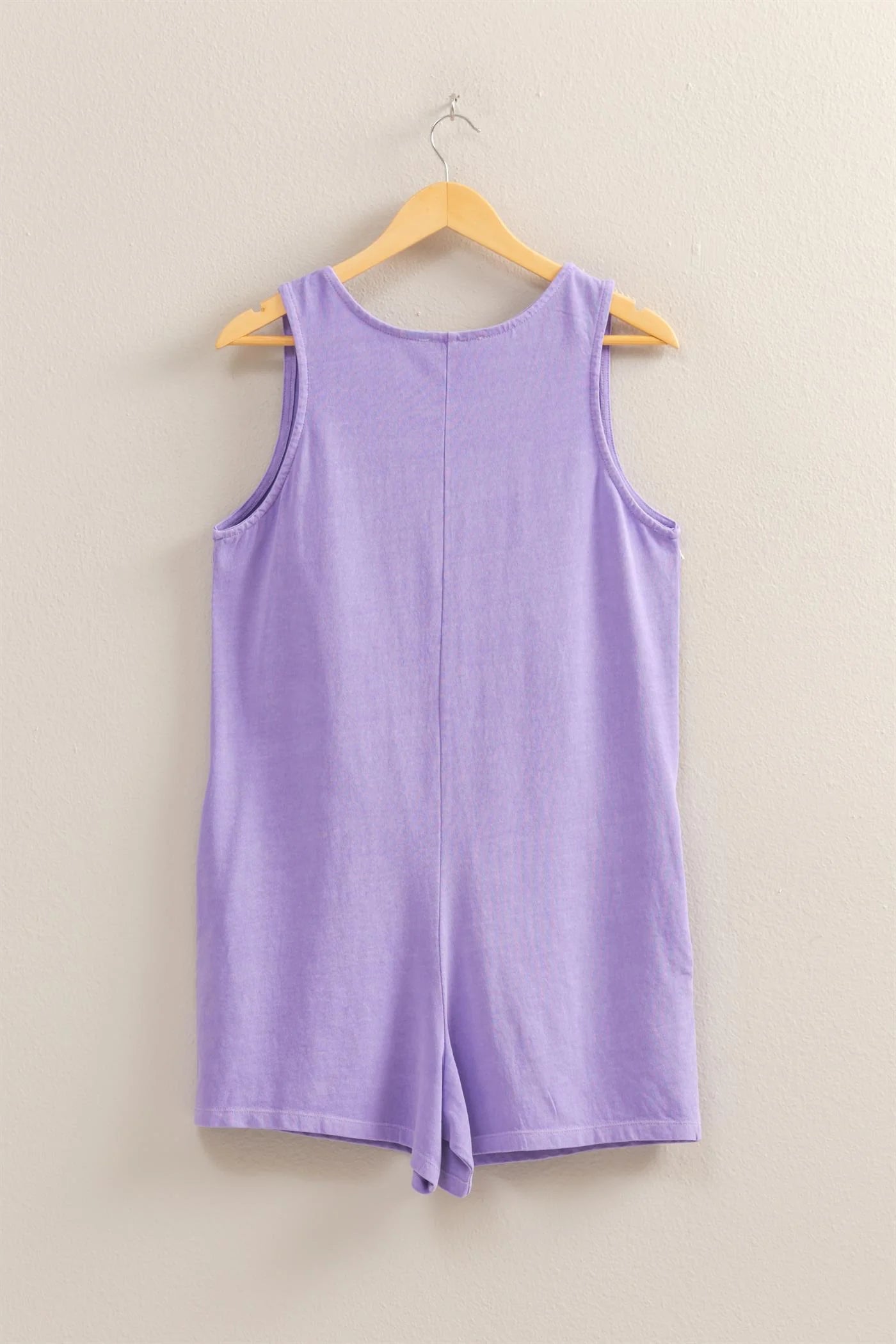 Neck Sleeveless Romper