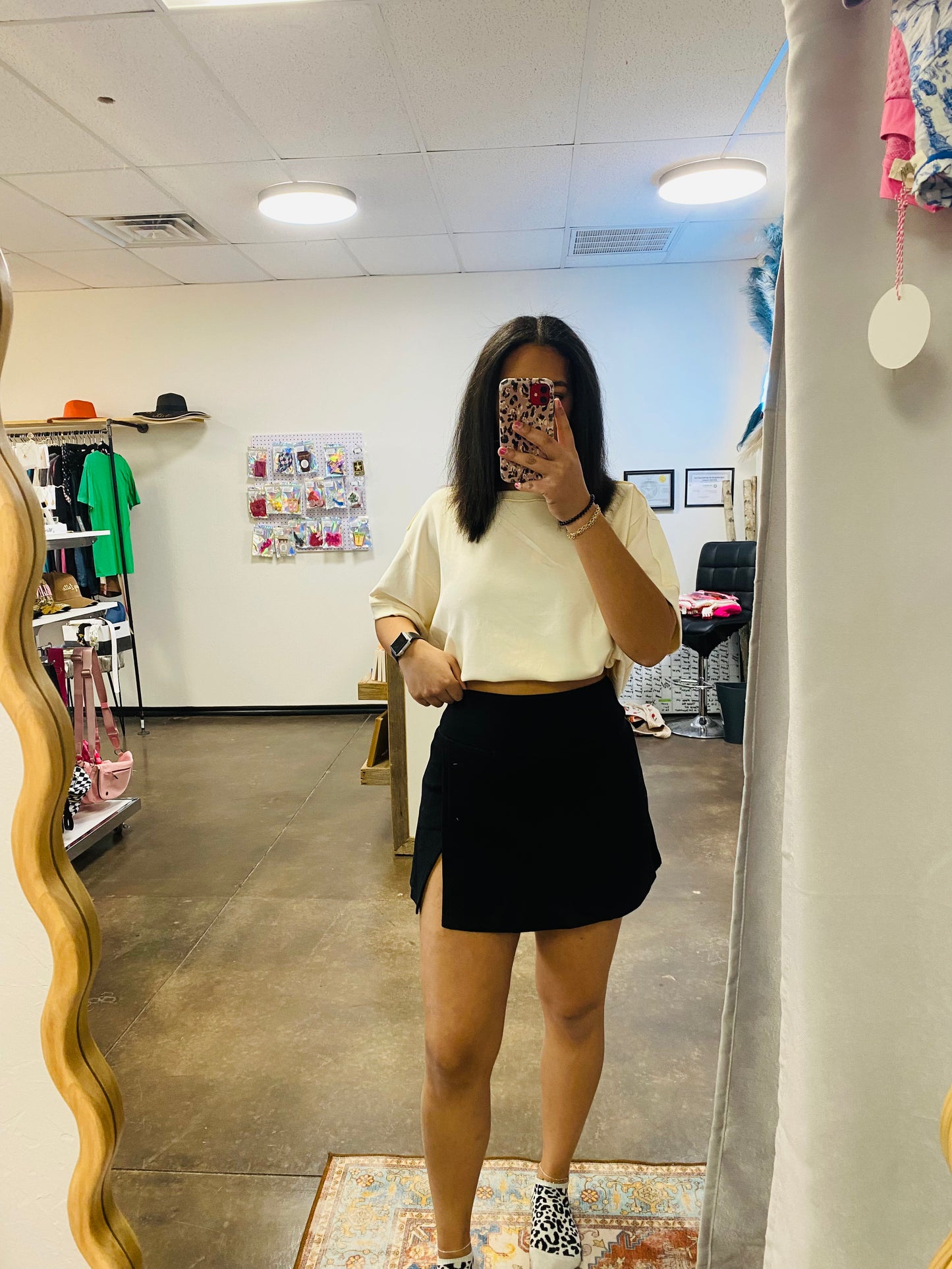 LUXEKNIT HIGH RISE WRAP SKIRT