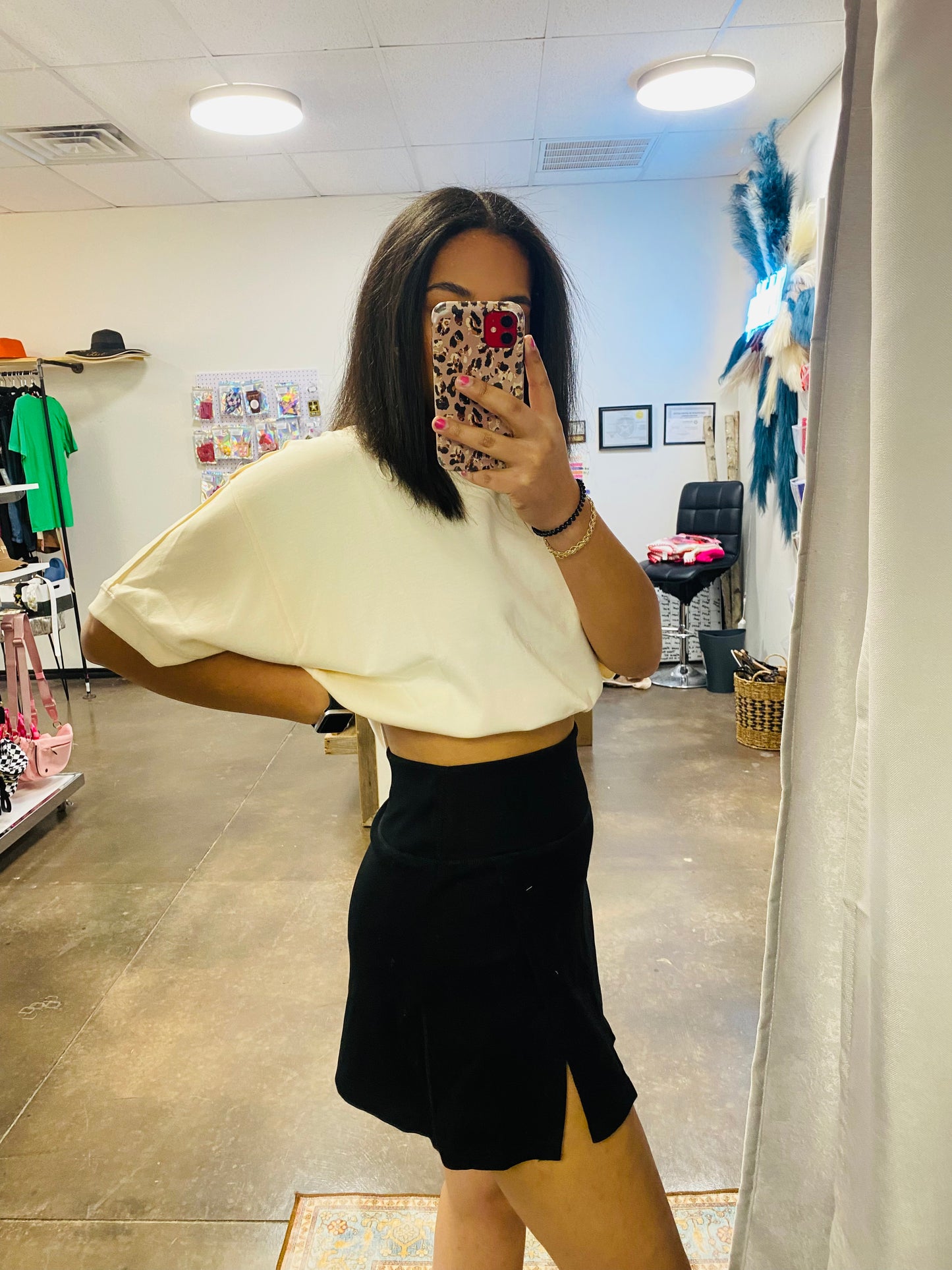 LUXEKNIT HIGH RISE WRAP SKIRT