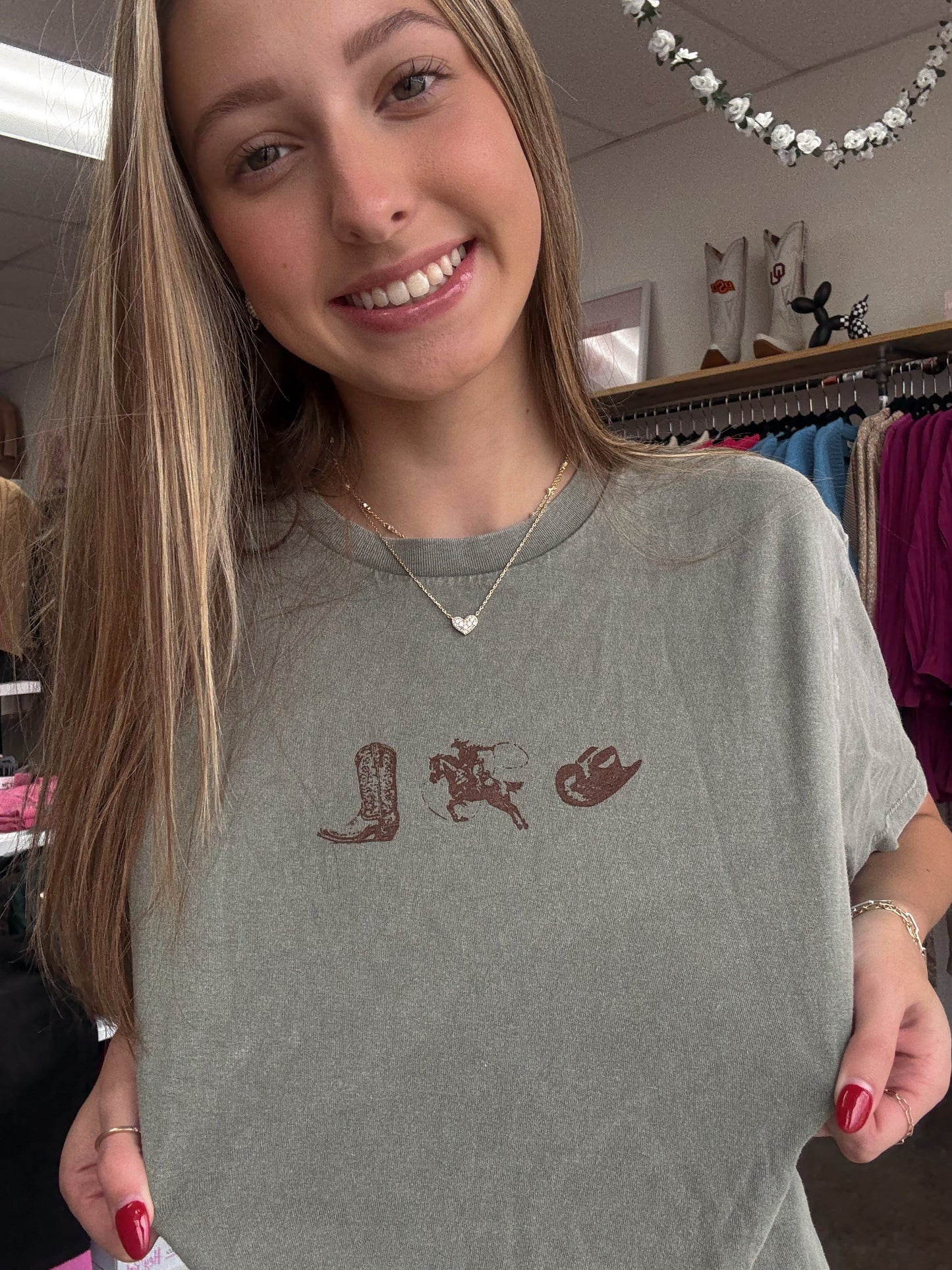 Western Trio Tee