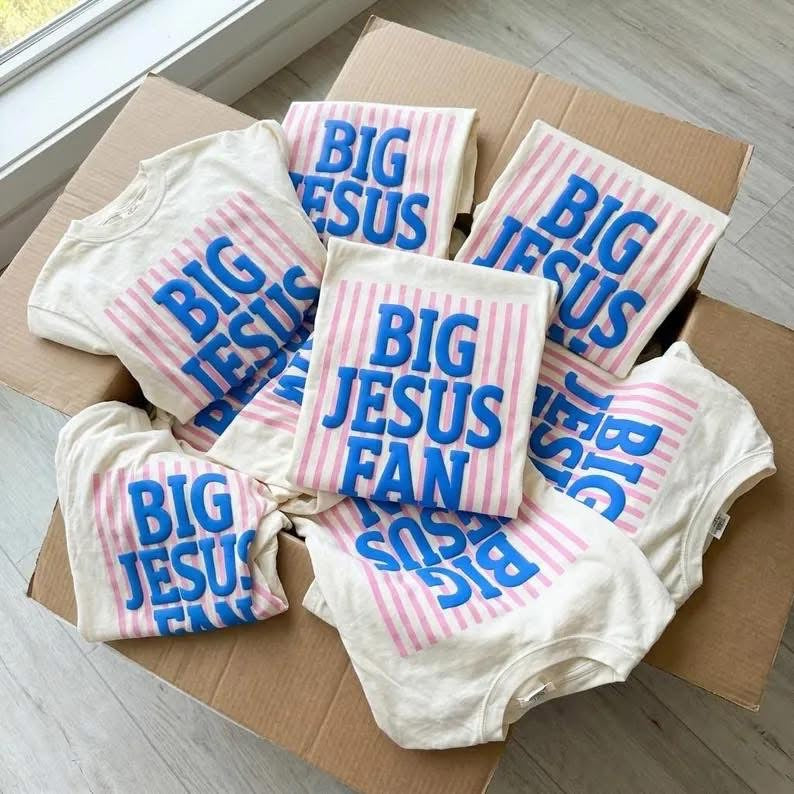 “BIG JESUS FAN” TEE SHIRT