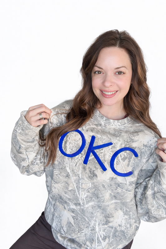 Camo OKC sweatshirt