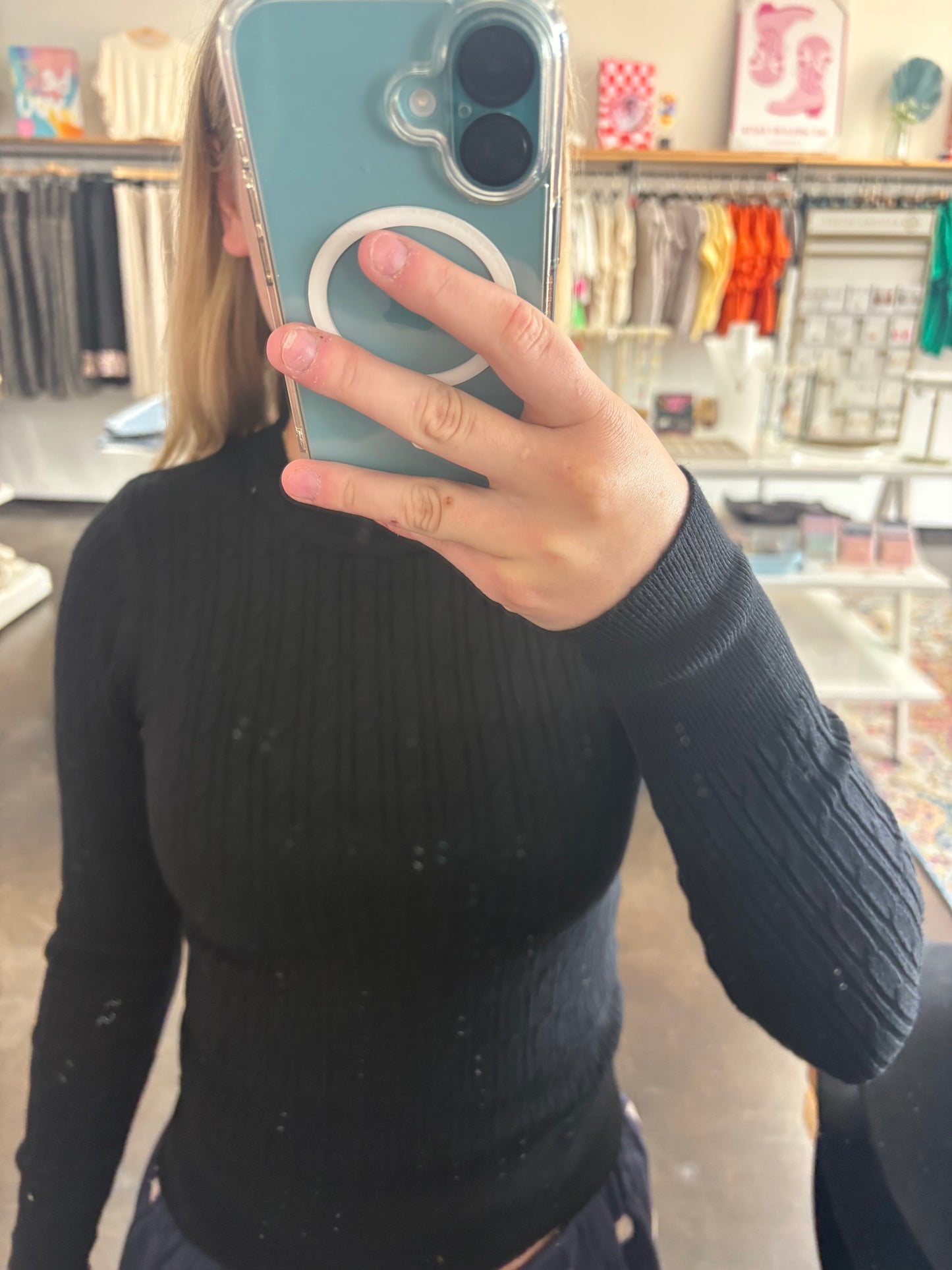 Long sleeve sweater