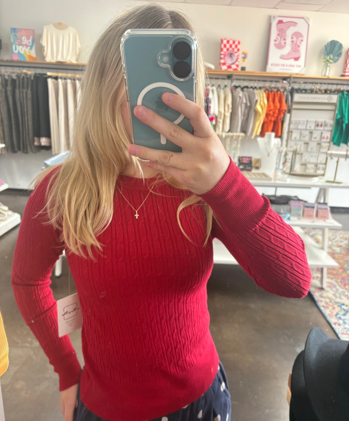 Long sleeve sweater
