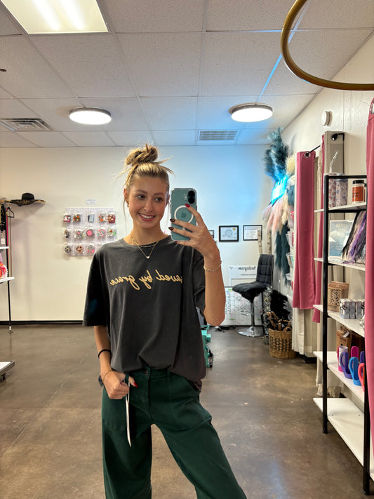 “Saved by grace” tee