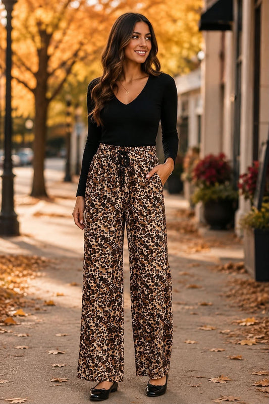 The Leopard Lounge Pant