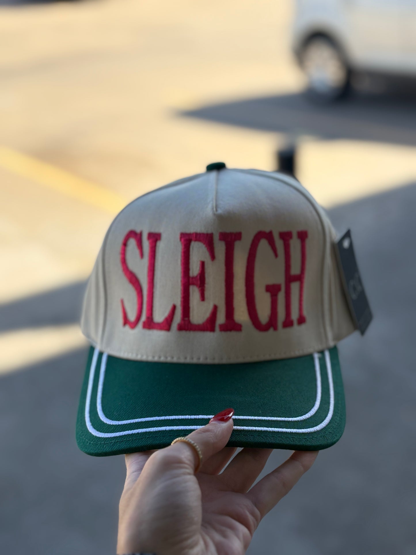 “SLEIGH” hat