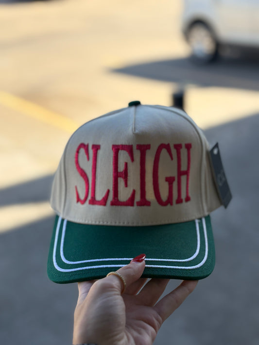 “SLEIGH” hat