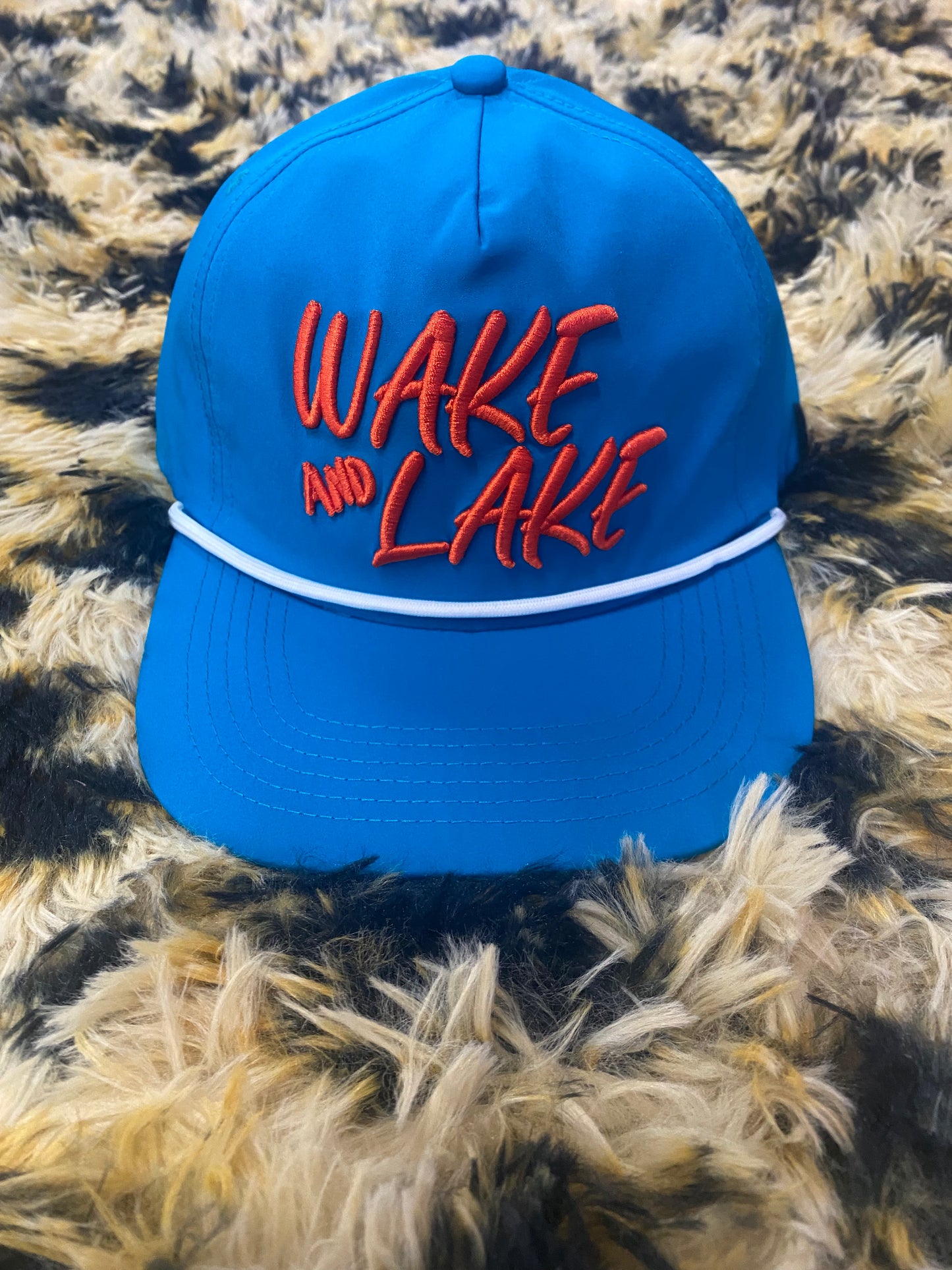 “WAKE and LAKE” Trucker Hat