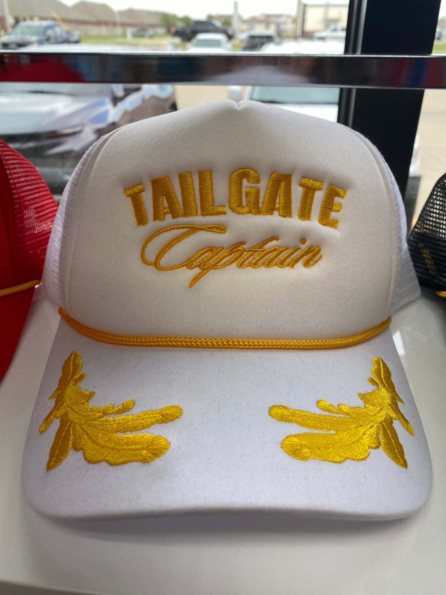 White “tailgate captain”