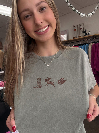 Western Trio Tee