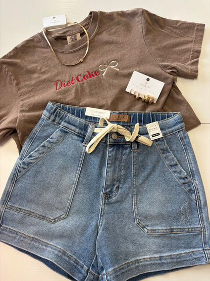 Blue denim Judy blue shorts
