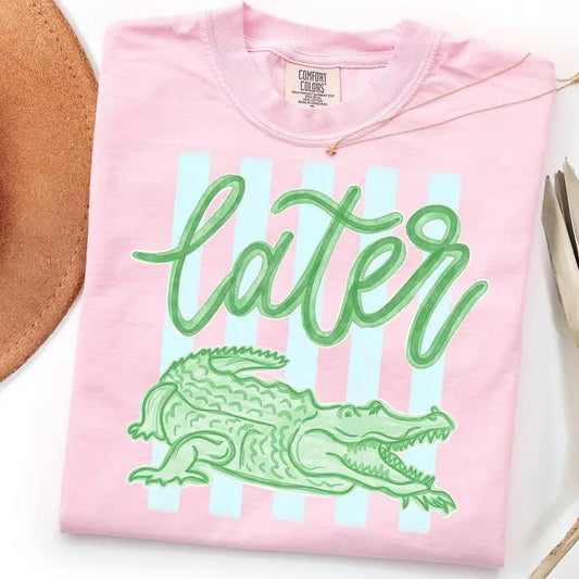 “LATER GATOR” graphic tee