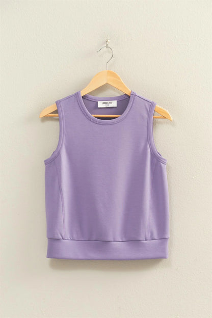 ATHLETIC SKORT SET/ DUSTY PURPLE