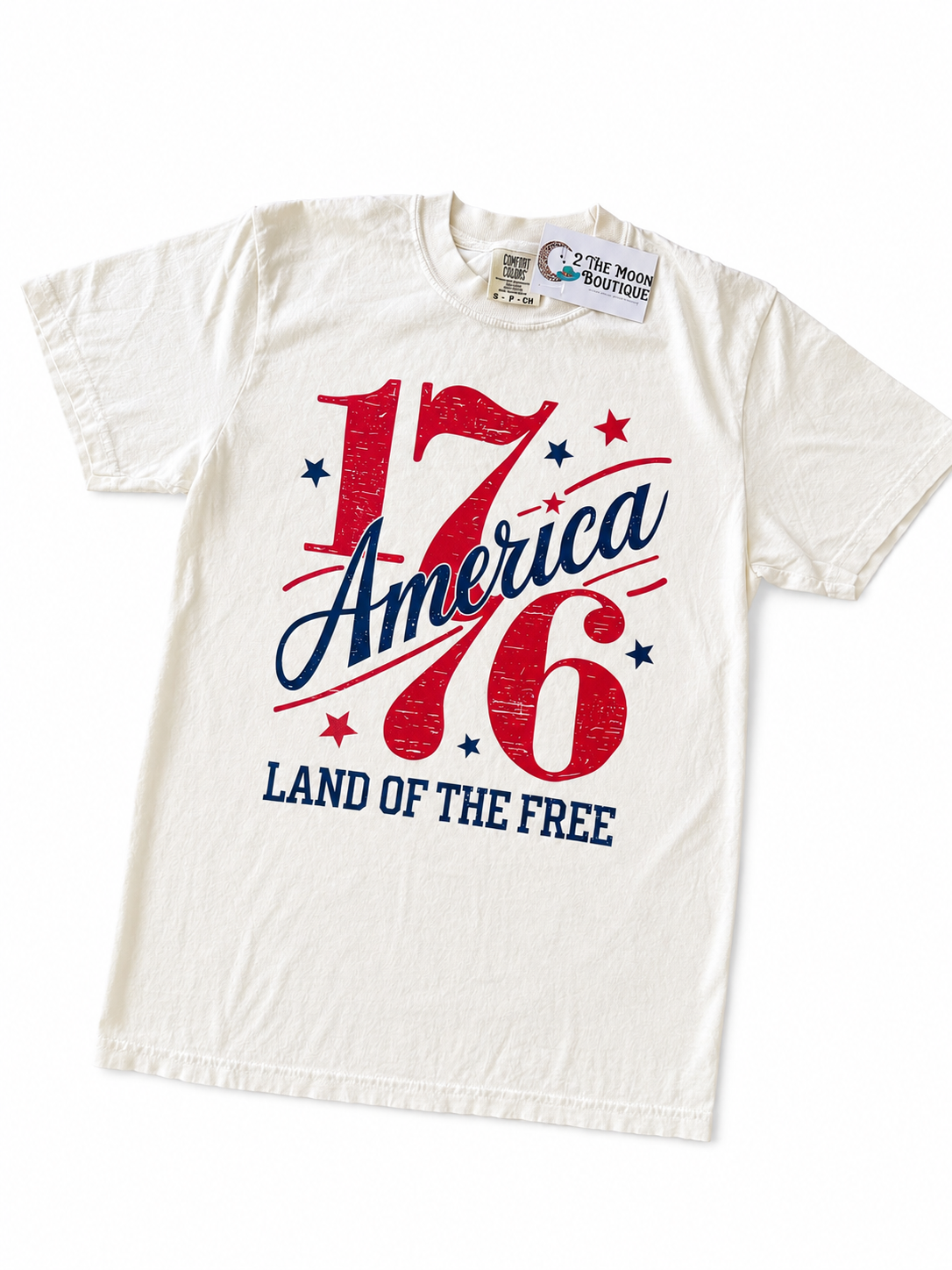 1776 “LAND OF THE FREE” Graphic Tee