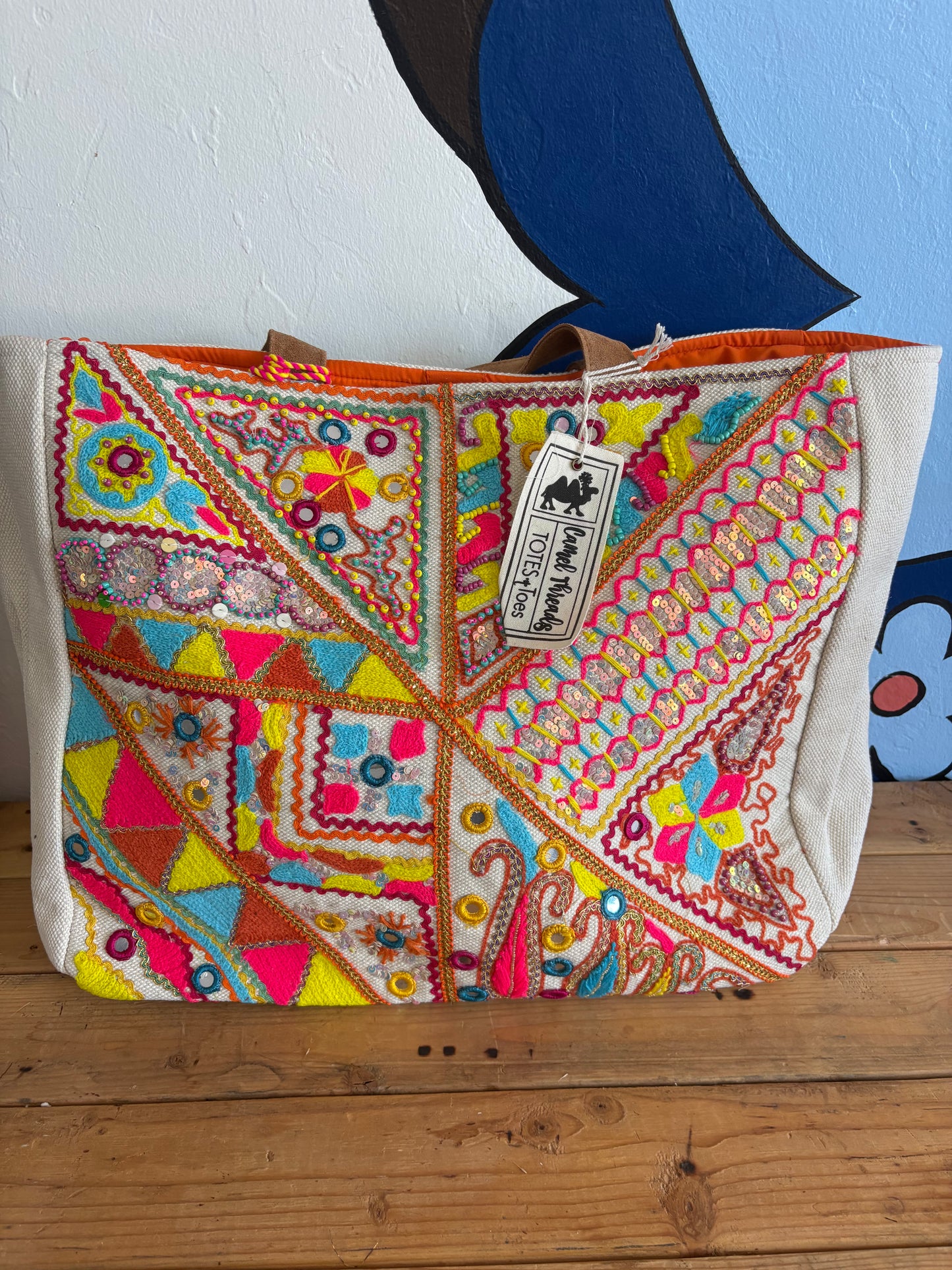 Beaded Tote Bags