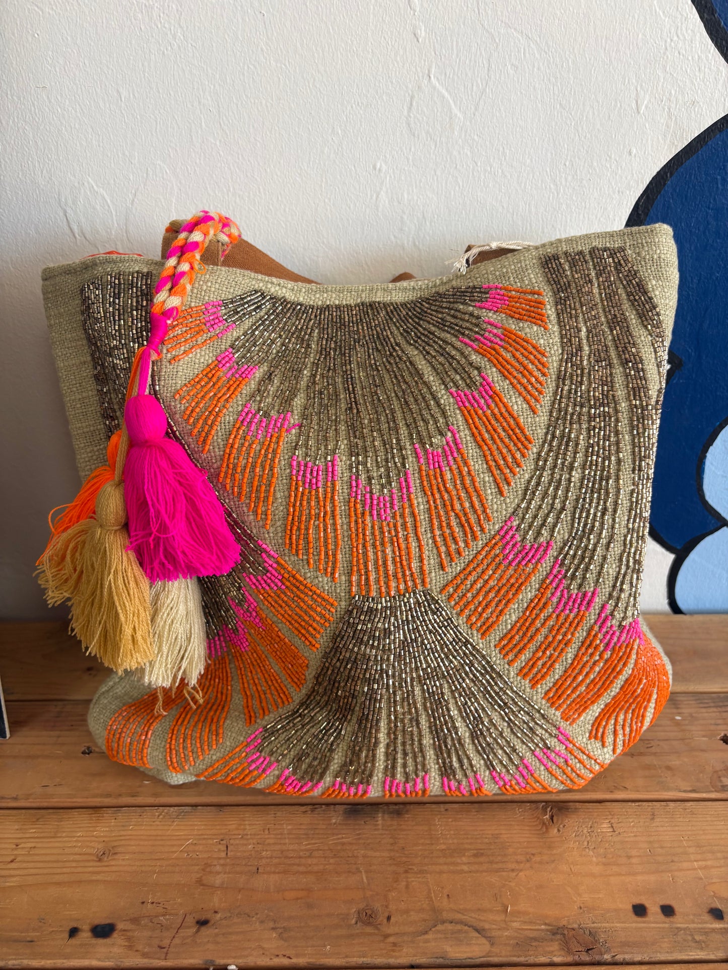 Beaded Tote Bags