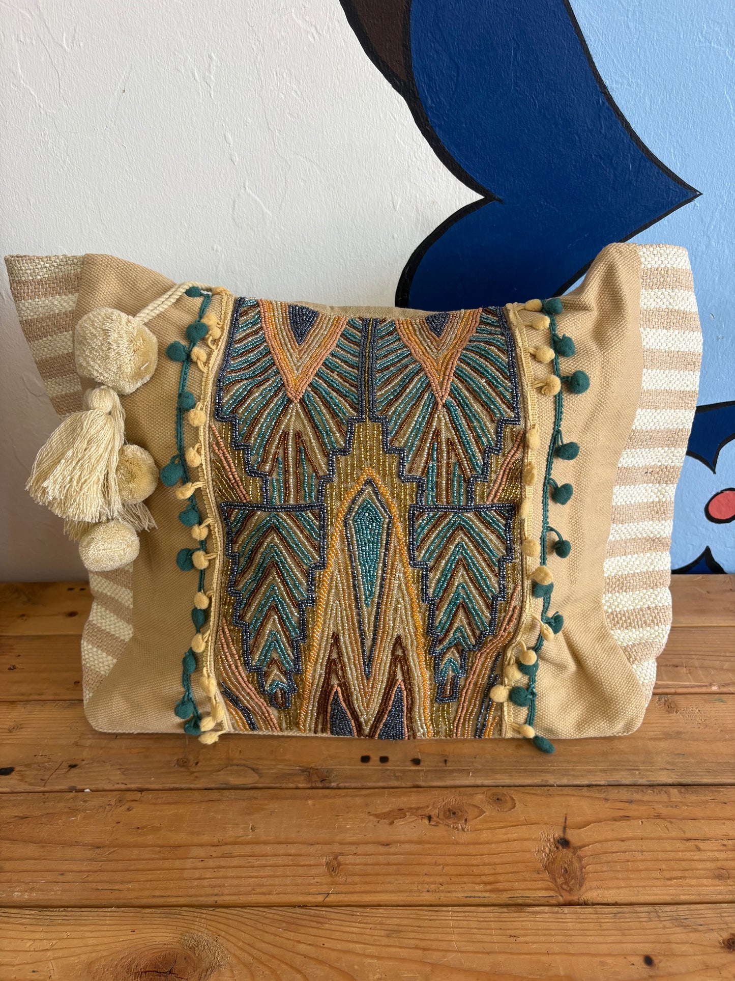 Beaded Tote Bags