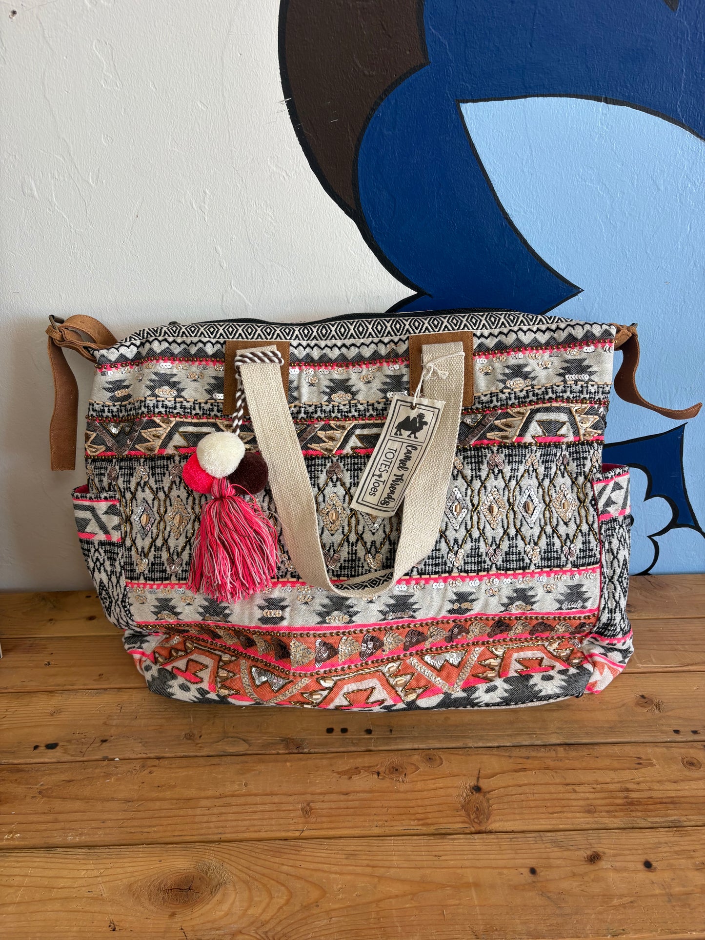 Beaded Tote Bags