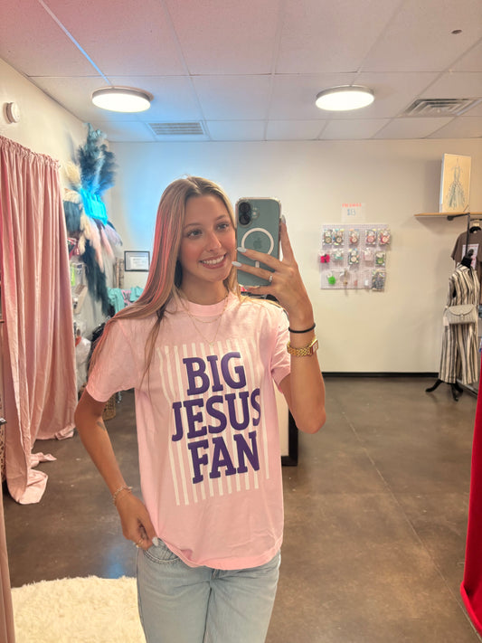 “BIG JESUS FAN” TEE SHIRT