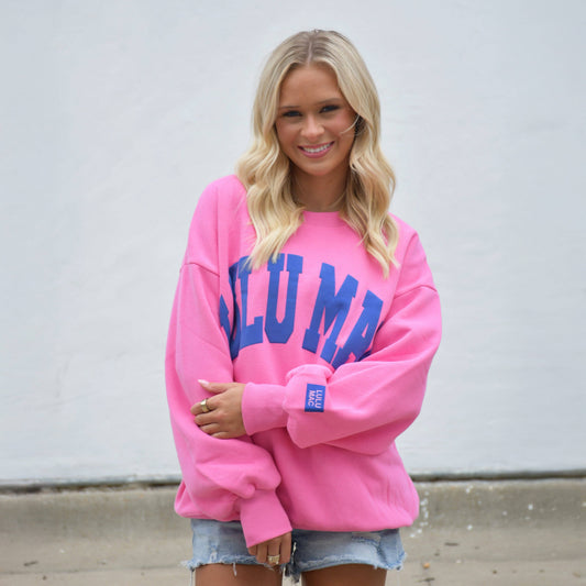 LM Pink/Royal Puff